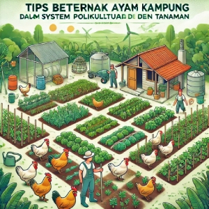 Tips Beternak Ayam Kampung dalam Sistem Polikultur dengan Tanaman